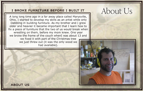 Michael Bartolac in his workshop