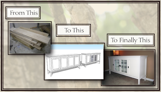 From raw wood to 3D rendering to finished furniture